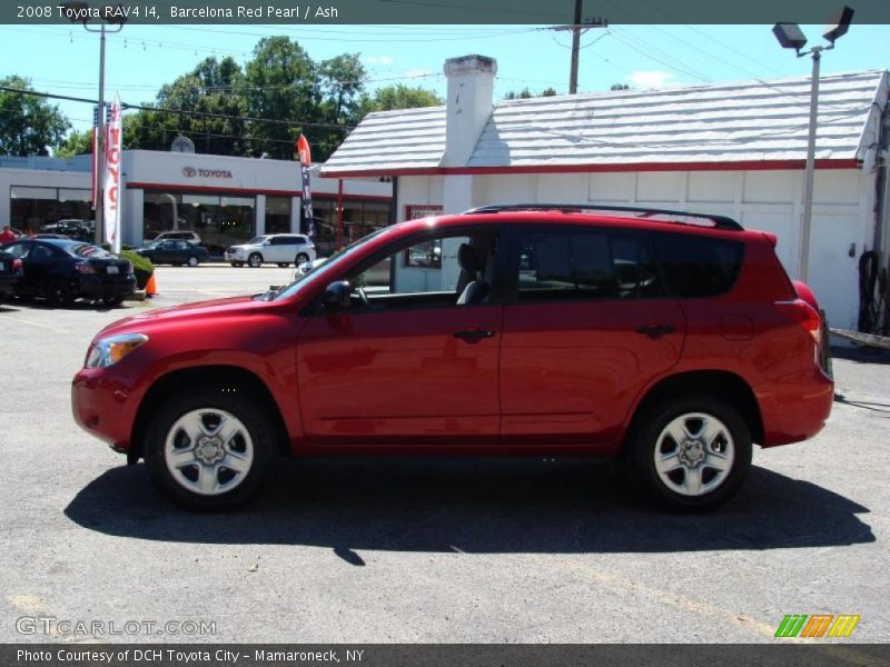 Barcelona Red Pearl / Ash 2008 Toyota RAV4 I4