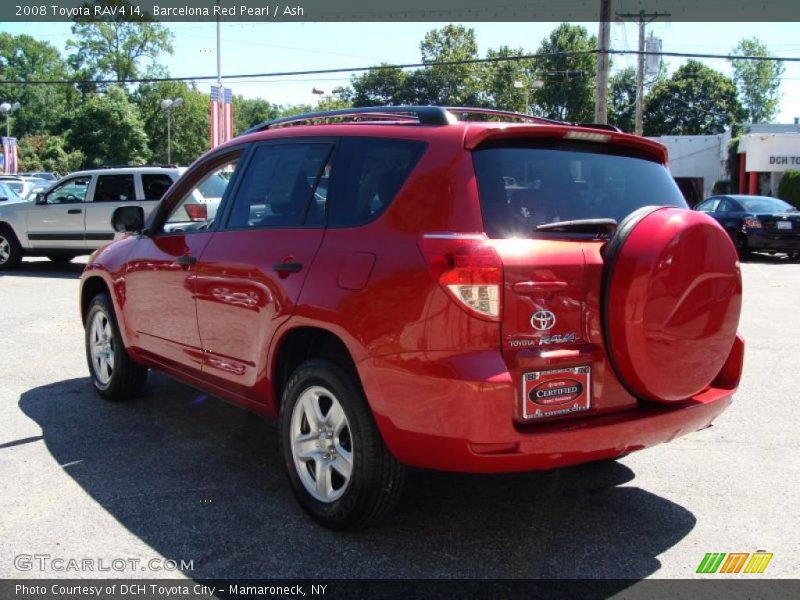 Barcelona Red Pearl / Ash 2008 Toyota RAV4 I4