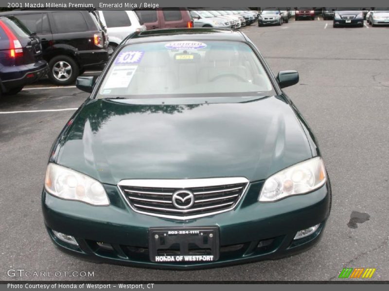 Emerald Mica / Beige 2001 Mazda Millenia Premium