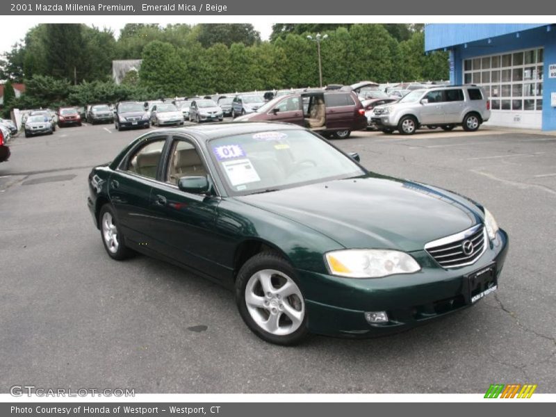 Emerald Mica / Beige 2001 Mazda Millenia Premium