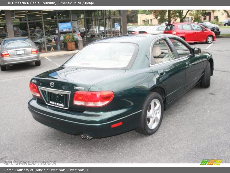 Emerald Mica / Beige 2001 Mazda Millenia Premium