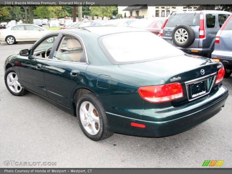 Emerald Mica / Beige 2001 Mazda Millenia Premium