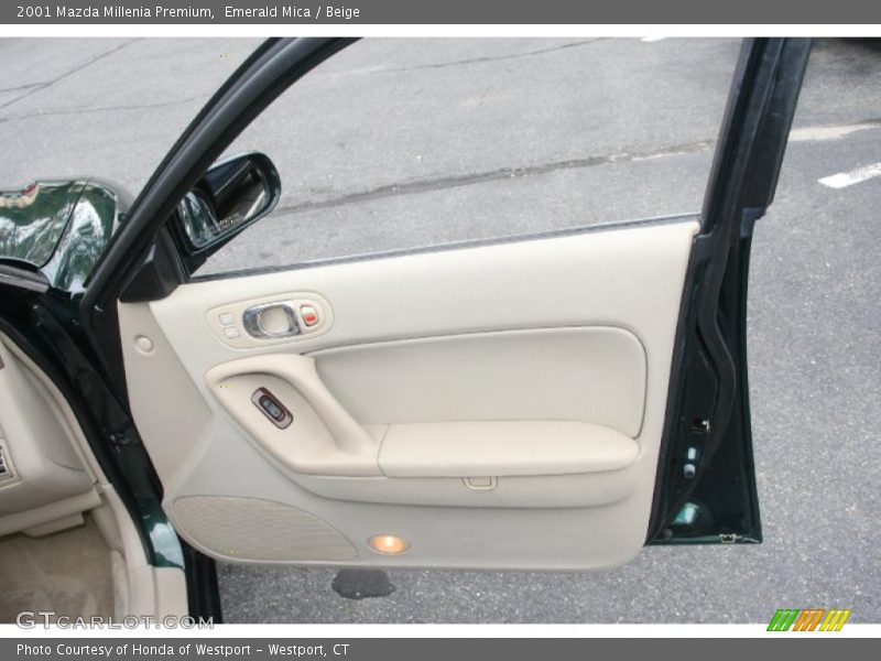 Emerald Mica / Beige 2001 Mazda Millenia Premium