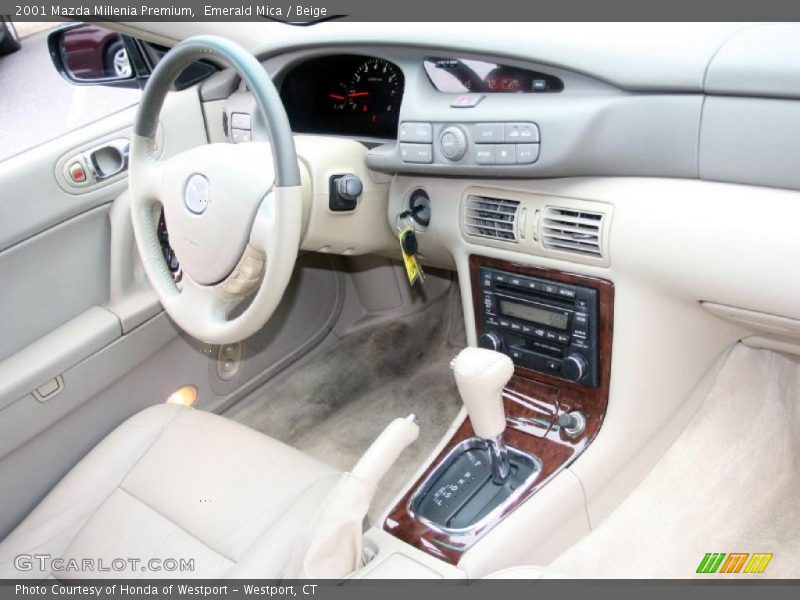 Emerald Mica / Beige 2001 Mazda Millenia Premium