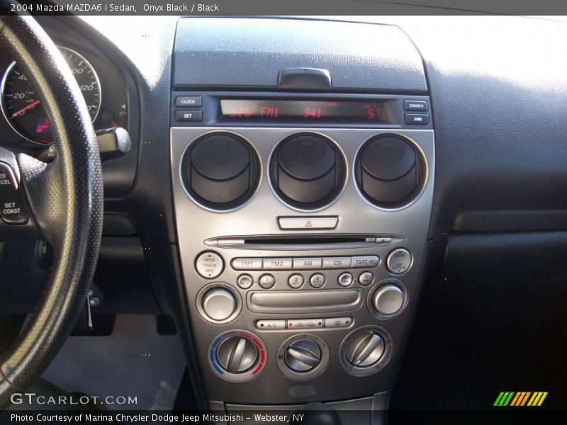 Onyx Black / Black 2004 Mazda MAZDA6 i Sedan