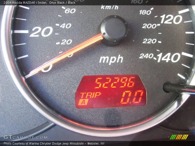 Onyx Black / Black 2004 Mazda MAZDA6 i Sedan