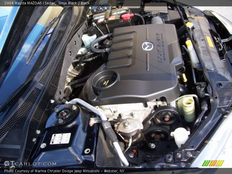 Onyx Black / Black 2004 Mazda MAZDA6 i Sedan