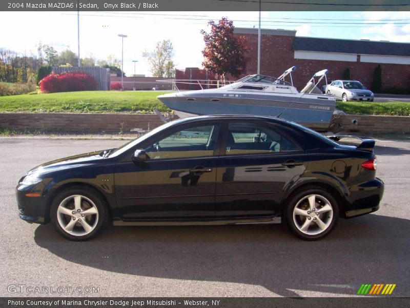 Onyx Black / Black 2004 Mazda MAZDA6 i Sedan