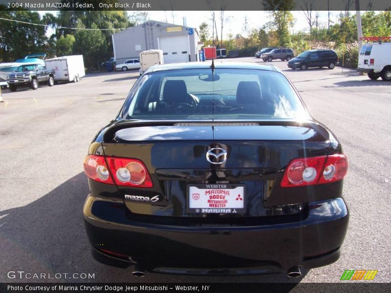 Onyx Black / Black 2004 Mazda MAZDA6 i Sedan