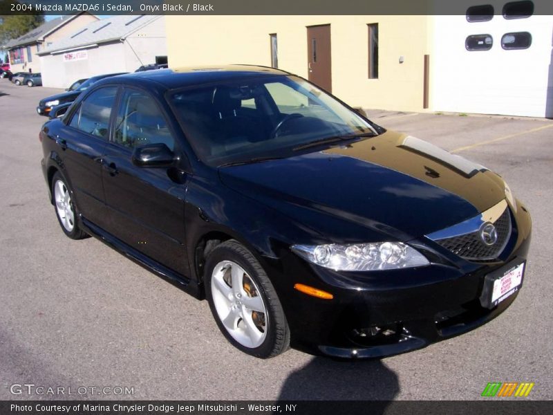 Onyx Black / Black 2004 Mazda MAZDA6 i Sedan