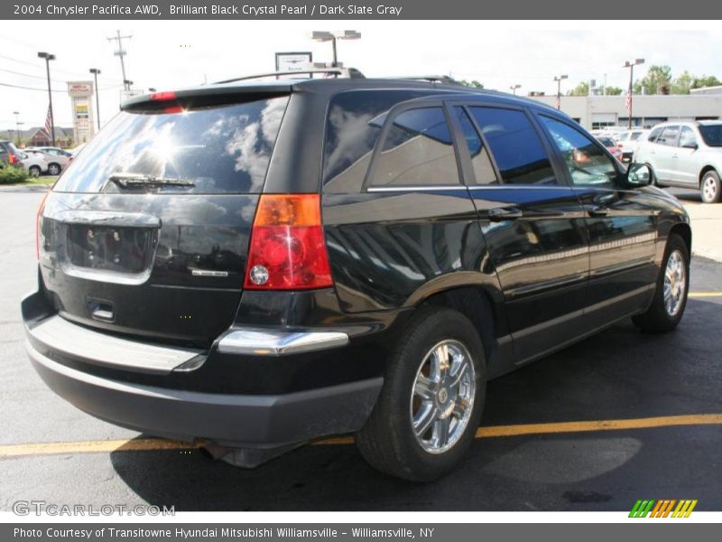 Brilliant Black Crystal Pearl / Dark Slate Gray 2004 Chrysler Pacifica AWD