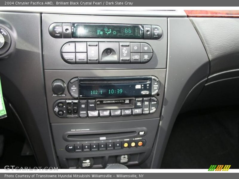 Brilliant Black Crystal Pearl / Dark Slate Gray 2004 Chrysler Pacifica AWD