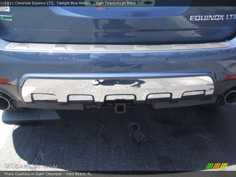 Twilight Blue Metallic / Light Titanium/Jet Black 2011 Chevrolet Equinox LTZ