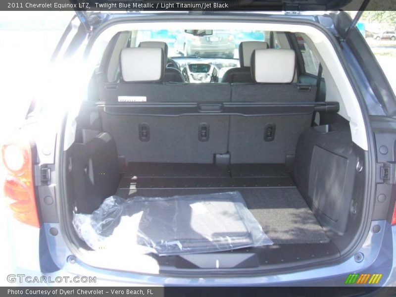Twilight Blue Metallic / Light Titanium/Jet Black 2011 Chevrolet Equinox LTZ