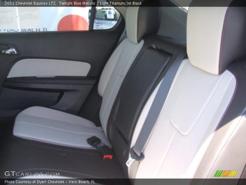 Twilight Blue Metallic / Light Titanium/Jet Black 2011 Chevrolet Equinox LTZ