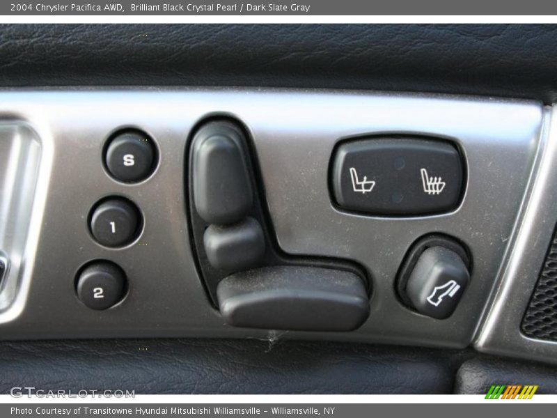 Brilliant Black Crystal Pearl / Dark Slate Gray 2004 Chrysler Pacifica AWD