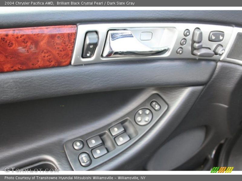 Brilliant Black Crystal Pearl / Dark Slate Gray 2004 Chrysler Pacifica AWD