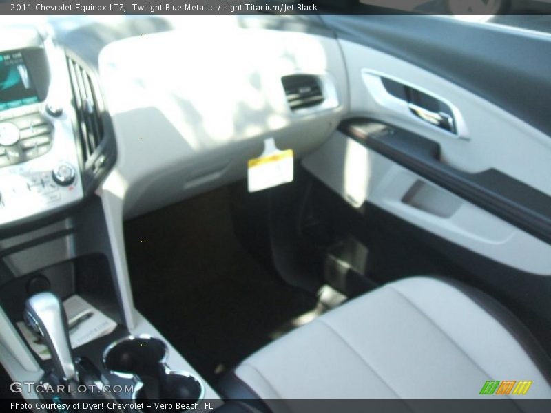 Twilight Blue Metallic / Light Titanium/Jet Black 2011 Chevrolet Equinox LTZ