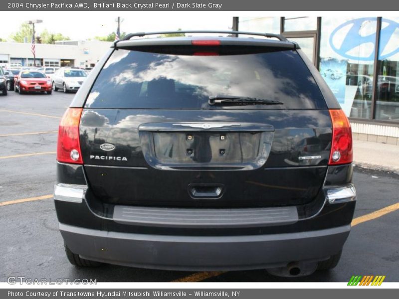 Brilliant Black Crystal Pearl / Dark Slate Gray 2004 Chrysler Pacifica AWD