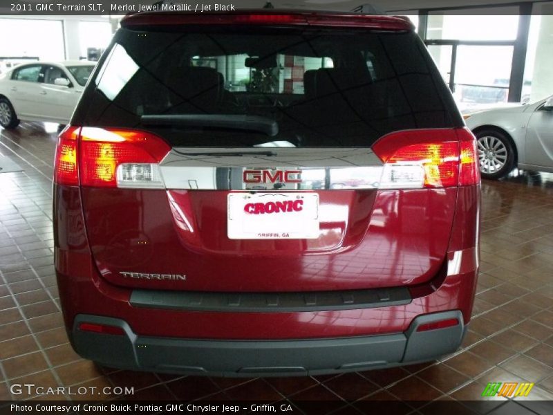 Merlot Jewel Metallic / Jet Black 2011 GMC Terrain SLT