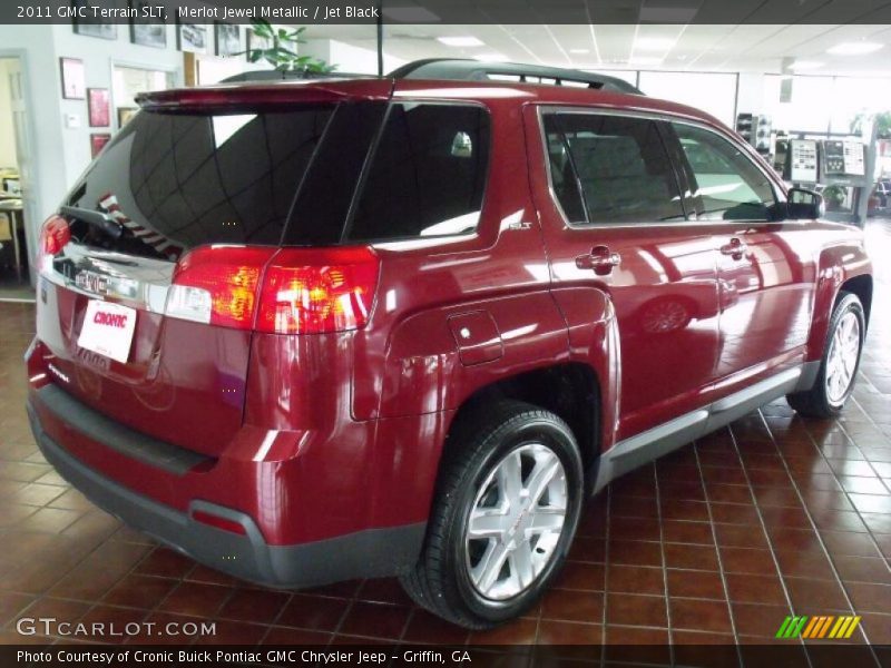 Merlot Jewel Metallic / Jet Black 2011 GMC Terrain SLT