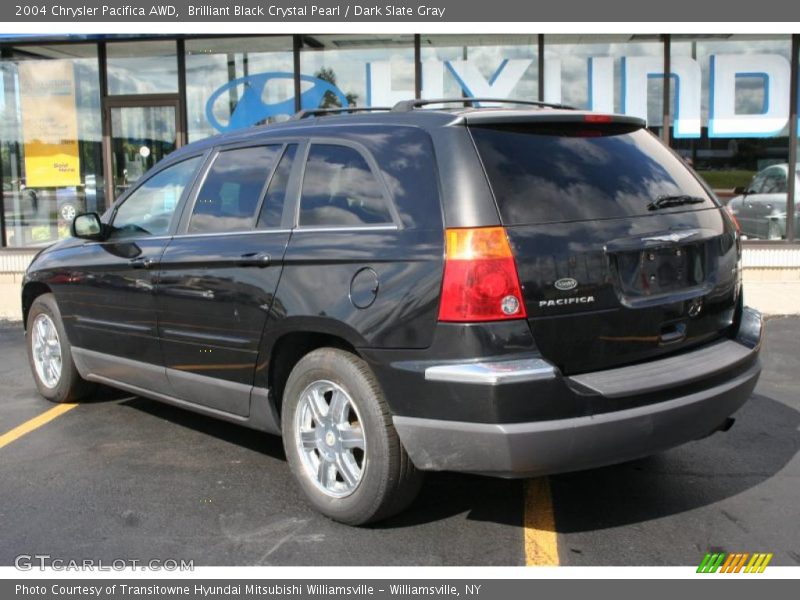 Brilliant Black Crystal Pearl / Dark Slate Gray 2004 Chrysler Pacifica AWD