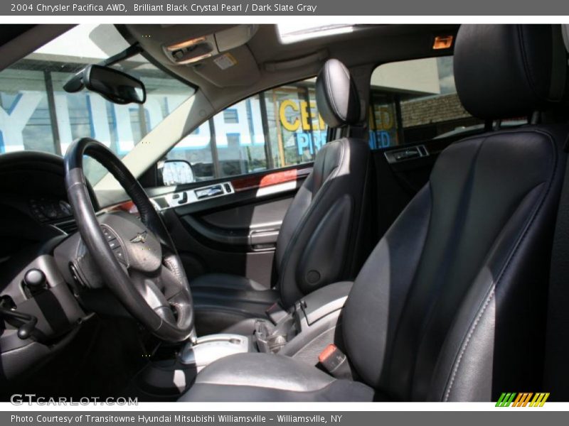 Brilliant Black Crystal Pearl / Dark Slate Gray 2004 Chrysler Pacifica AWD