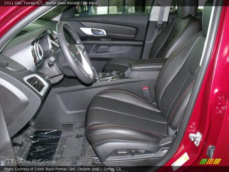 Merlot Jewel Metallic / Jet Black 2011 GMC Terrain SLT