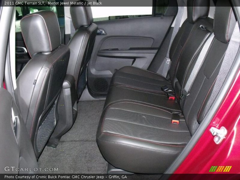 Merlot Jewel Metallic / Jet Black 2011 GMC Terrain SLT
