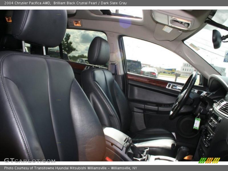 Brilliant Black Crystal Pearl / Dark Slate Gray 2004 Chrysler Pacifica AWD