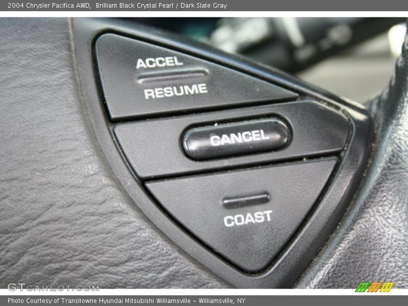 Brilliant Black Crystal Pearl / Dark Slate Gray 2004 Chrysler Pacifica AWD