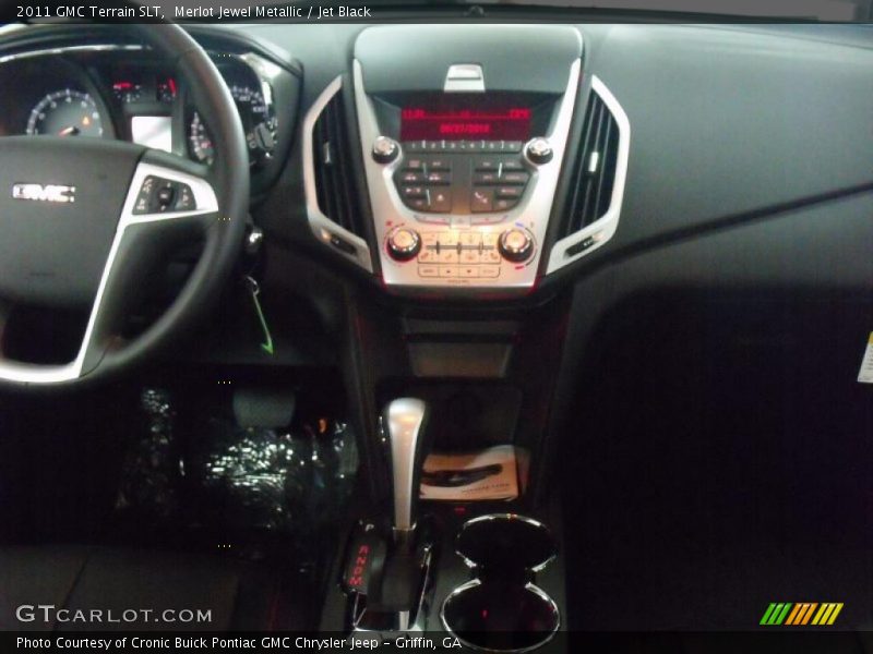 Merlot Jewel Metallic / Jet Black 2011 GMC Terrain SLT
