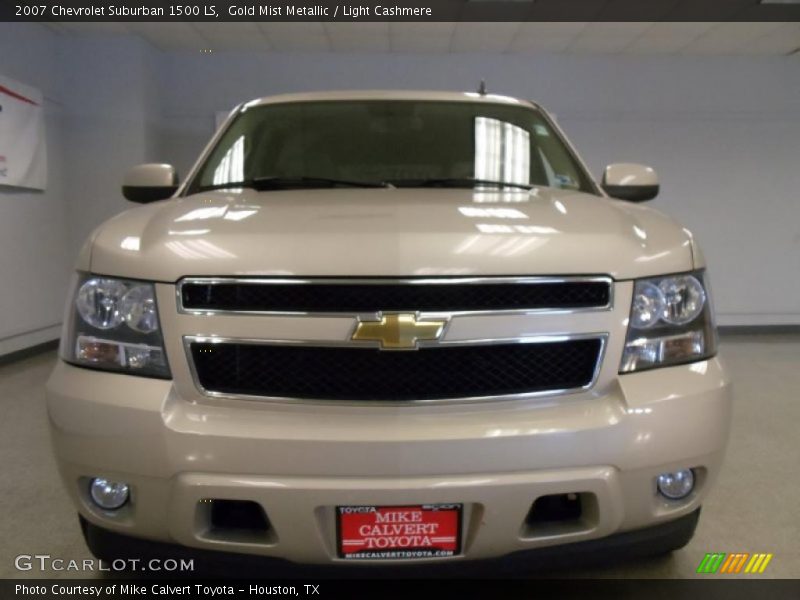 Gold Mist Metallic / Light Cashmere 2007 Chevrolet Suburban 1500 LS