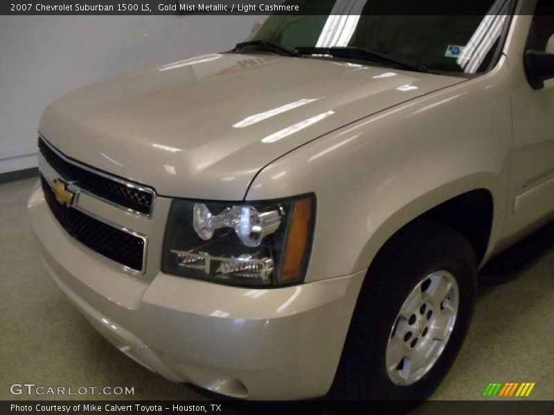 Gold Mist Metallic / Light Cashmere 2007 Chevrolet Suburban 1500 LS