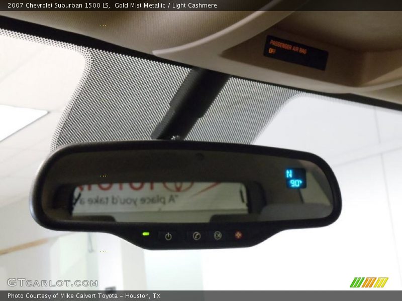 Gold Mist Metallic / Light Cashmere 2007 Chevrolet Suburban 1500 LS