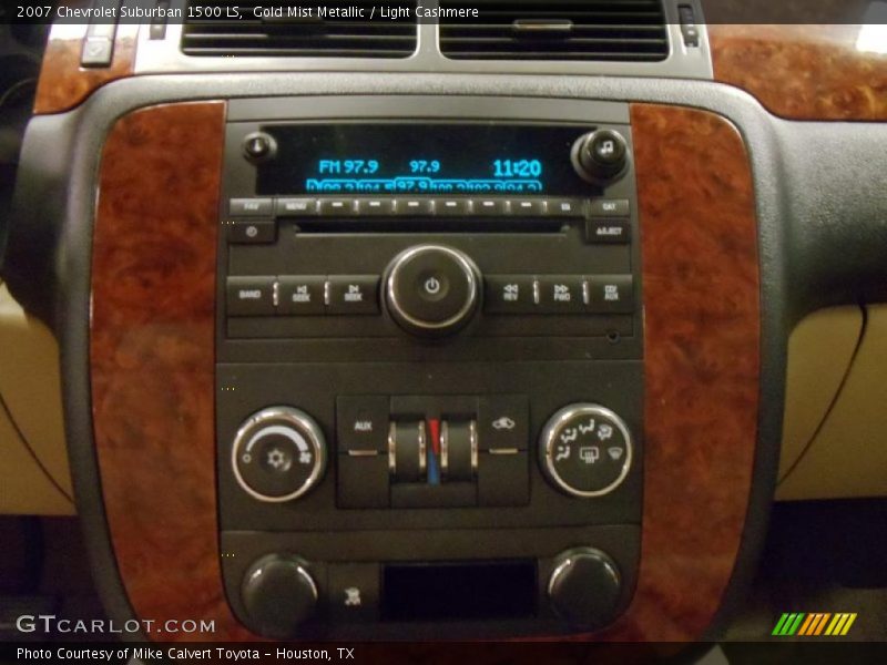 Gold Mist Metallic / Light Cashmere 2007 Chevrolet Suburban 1500 LS