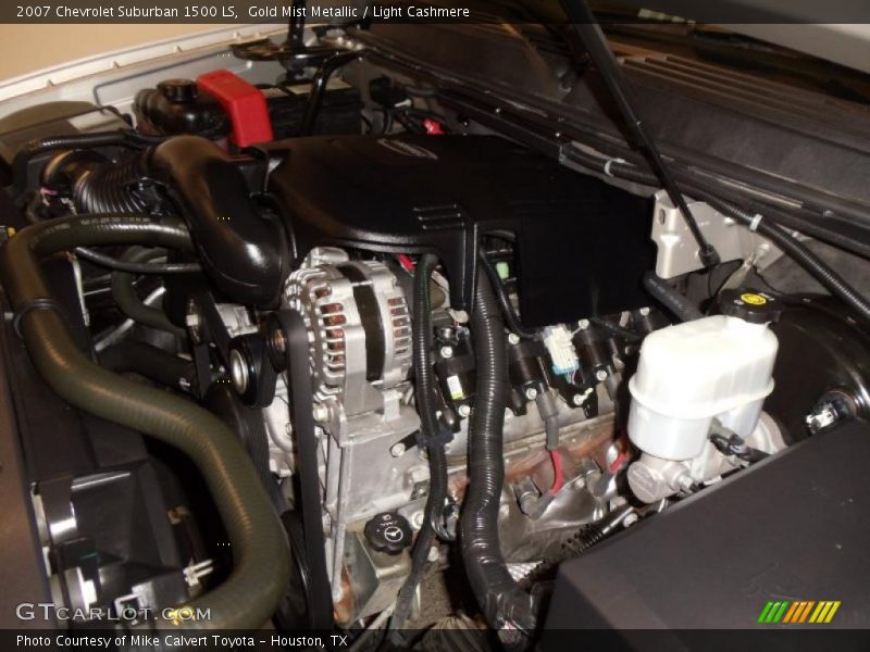 Gold Mist Metallic / Light Cashmere 2007 Chevrolet Suburban 1500 LS