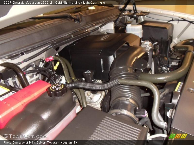 Gold Mist Metallic / Light Cashmere 2007 Chevrolet Suburban 1500 LS