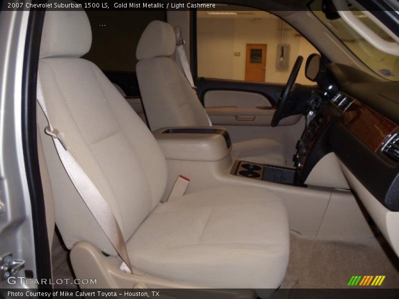 Gold Mist Metallic / Light Cashmere 2007 Chevrolet Suburban 1500 LS