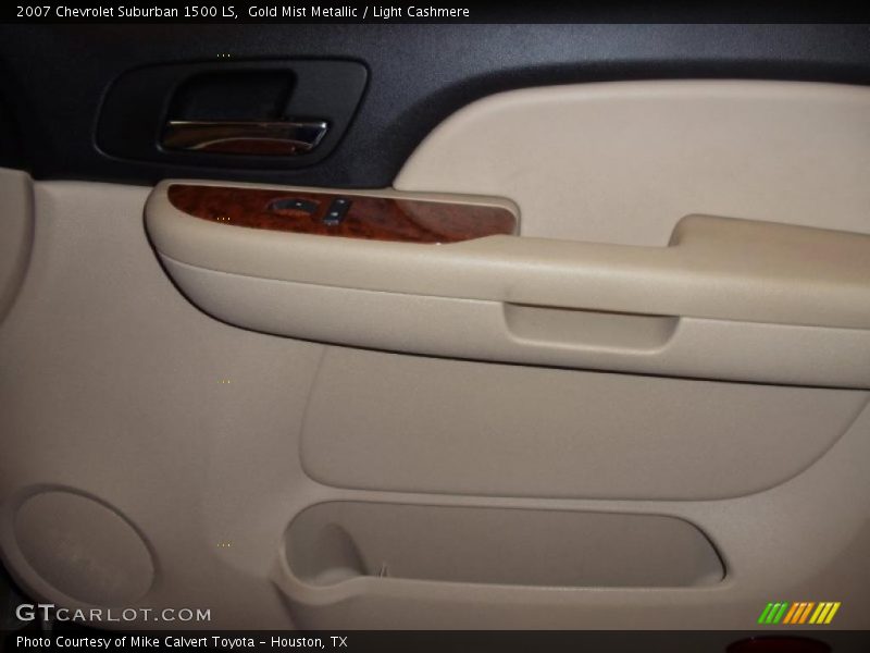 Gold Mist Metallic / Light Cashmere 2007 Chevrolet Suburban 1500 LS
