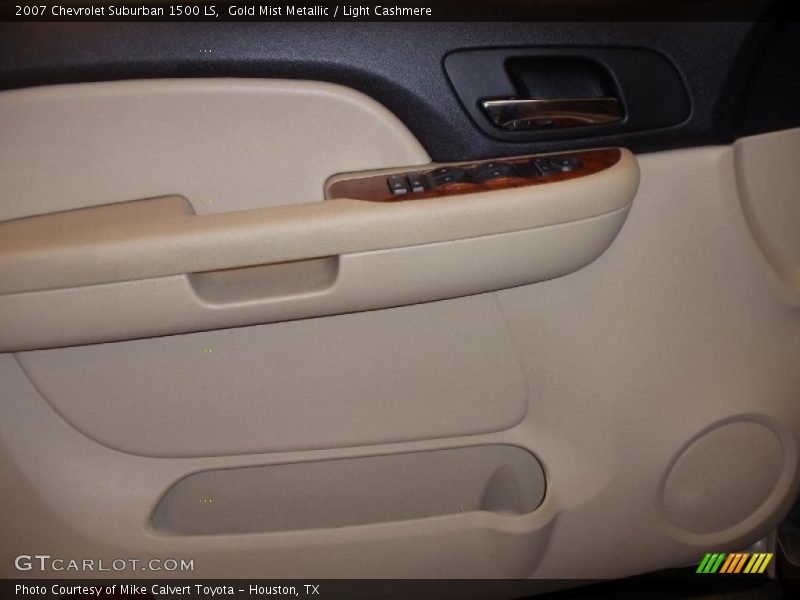 Gold Mist Metallic / Light Cashmere 2007 Chevrolet Suburban 1500 LS