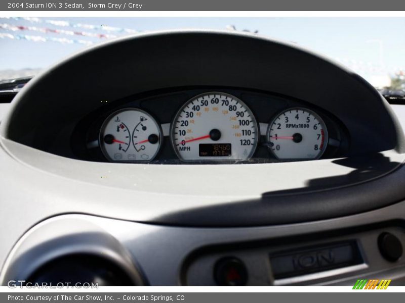Storm Grey / Grey 2004 Saturn ION 3 Sedan