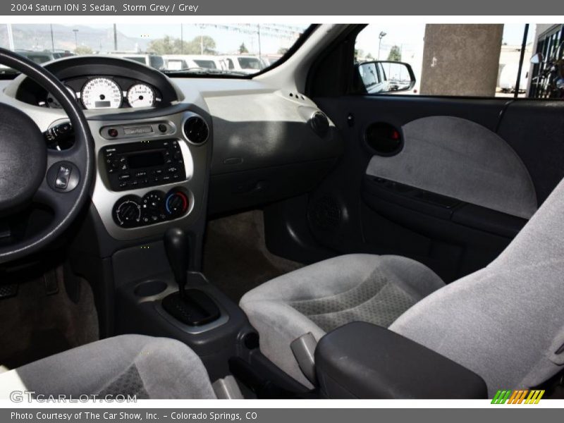 Storm Grey / Grey 2004 Saturn ION 3 Sedan