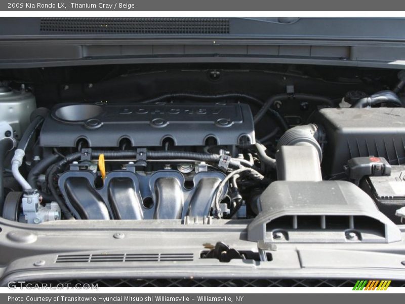 Titanium Gray / Beige 2009 Kia Rondo LX