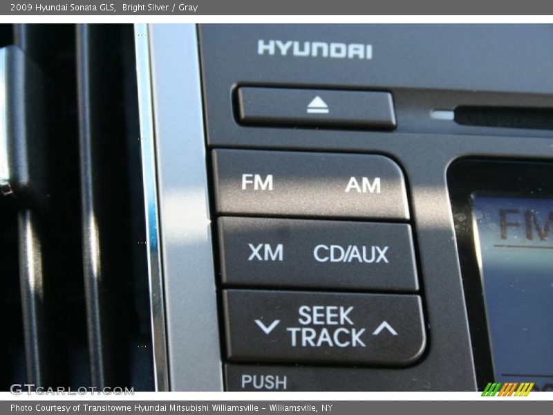 Bright Silver / Gray 2009 Hyundai Sonata GLS