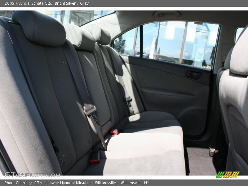 Bright Silver / Gray 2009 Hyundai Sonata GLS