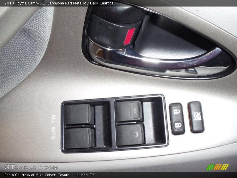Barcelona Red Metallic / Dark Charcoal 2010 Toyota Camry SE