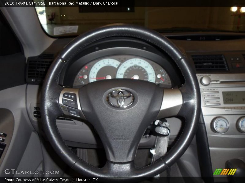 Barcelona Red Metallic / Dark Charcoal 2010 Toyota Camry SE