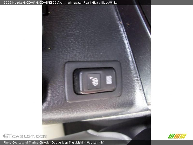Whitewater Pearl Mica / Black/White 2006 Mazda MAZDA6 MAZDASPEED6 Sport