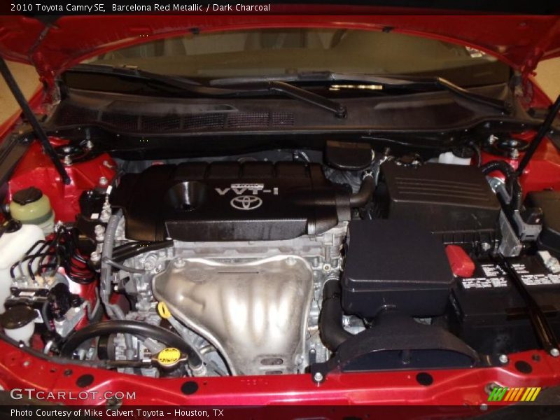 Barcelona Red Metallic / Dark Charcoal 2010 Toyota Camry SE